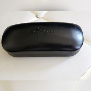 Coach Vintage Authentic Black Hard  Clamshell Eyeglasses / Sunglasses Case EUC